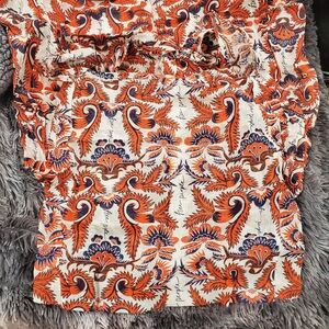 IUC Free People Women's Orange and Blue Patterned Totes (Set)